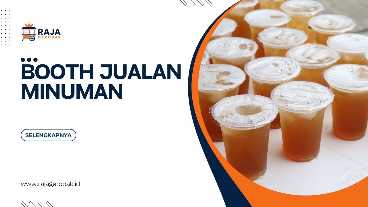 Booth Jualan Minuman
