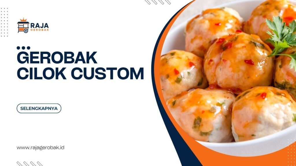 Gerobak Cilok Custom