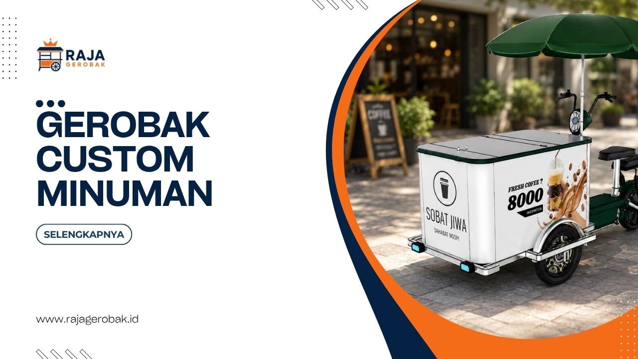 Gerobak Custom Minuman