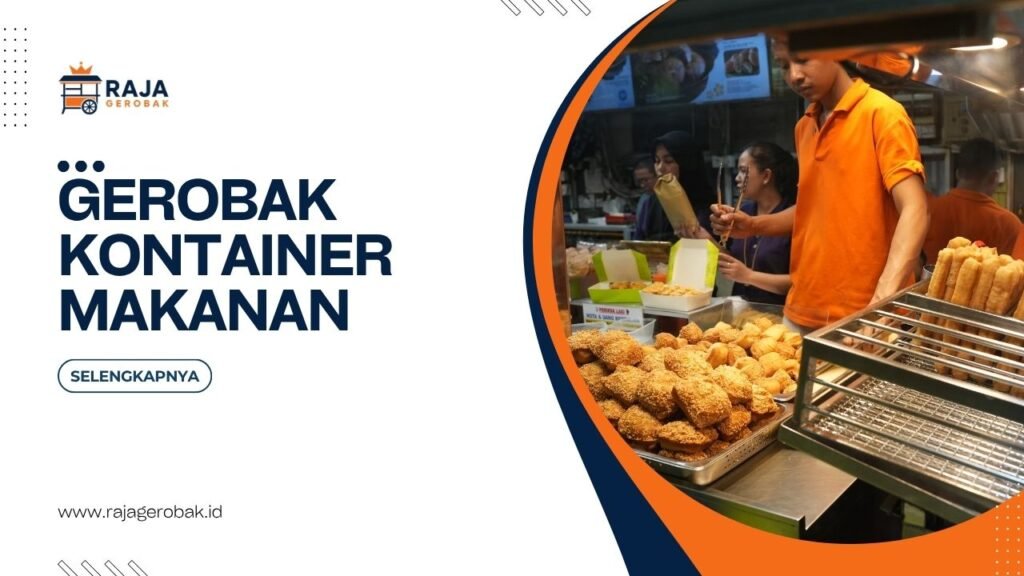 Gerobak Kontainer Makanan