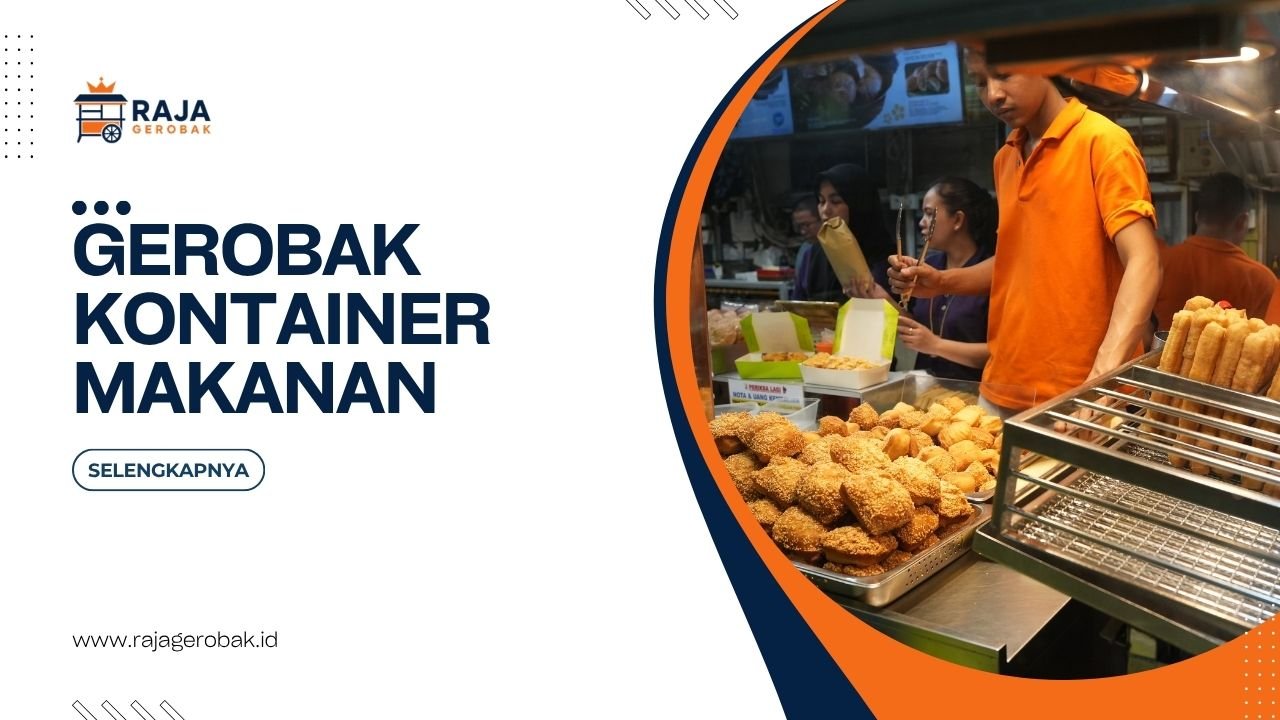 Gerobak Kontainer Makanan
