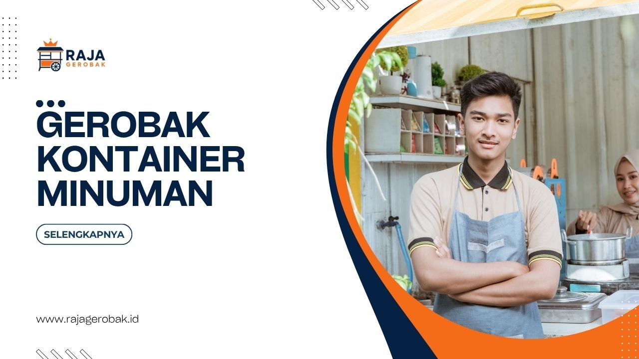 Gerobak Kontainer Minuman